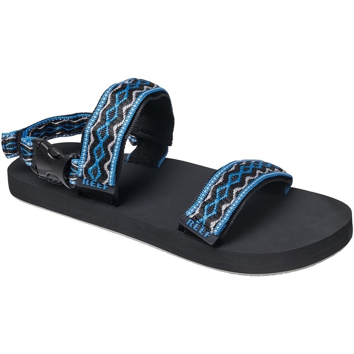 Reef Mens Convertible Flip Flops Black Grey Blue RF0A2YGC